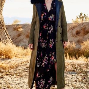 Free People Military Coat